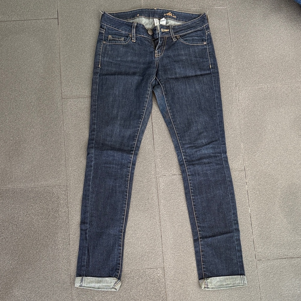 Mango Dark Blue Skinny Jeans